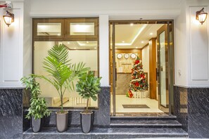 Fassade der Unterkunft