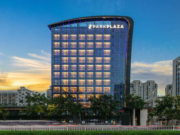 Façade de l’hébergement 
