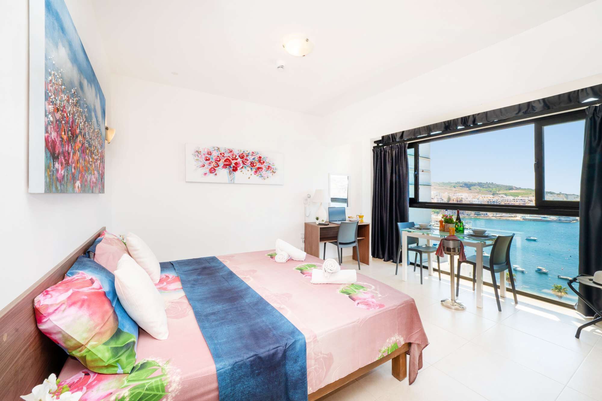 1 多间卧室、熨斗/熨衣板、WiFi、床单