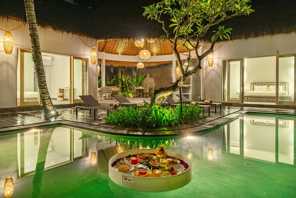 Outdoor pool - Brand New luxury 3BR Villa Ethnic Ubud 2 (Ubud)