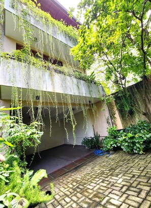 Fassade der Unterkunft