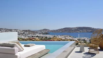 LAMDA Grand Suite with Private Pool & Sea View | Vista a la playa o el mar