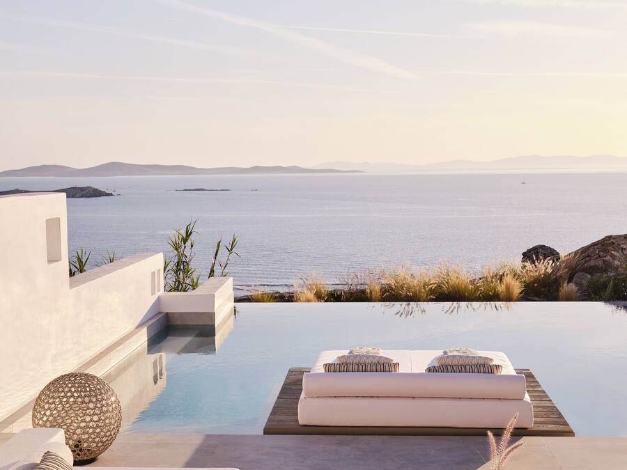 OMEGA 2 Bedrooms Residence with Private Pool & Sea View | Balcony
