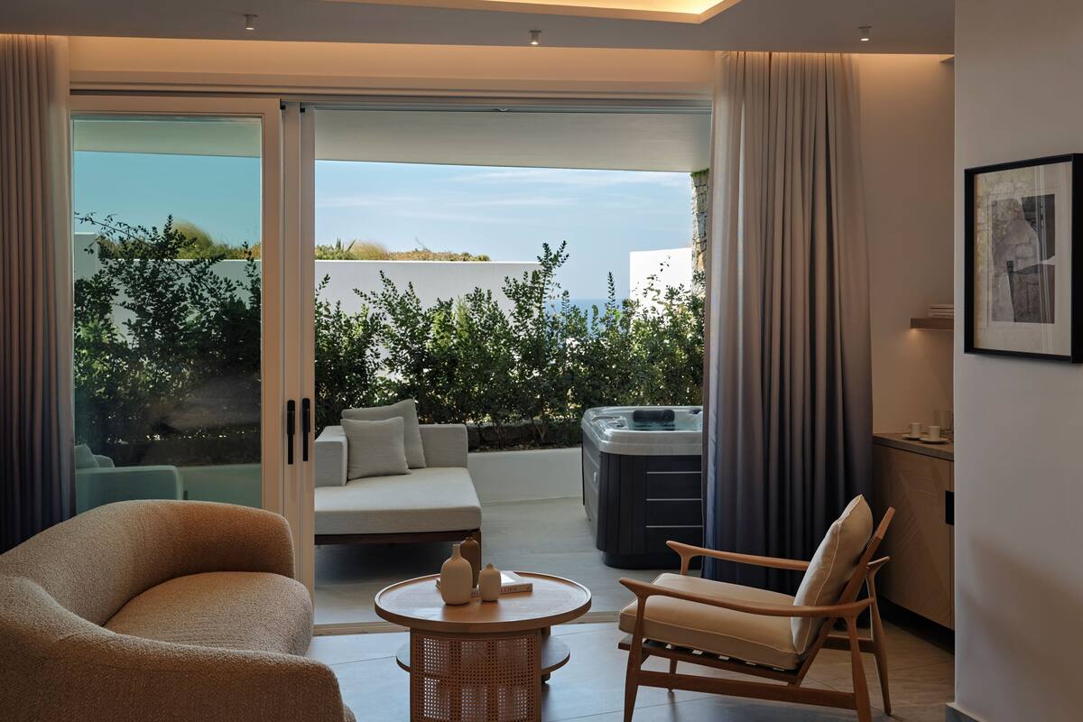 Deluxe suite | Uitzicht vanuit de kamer