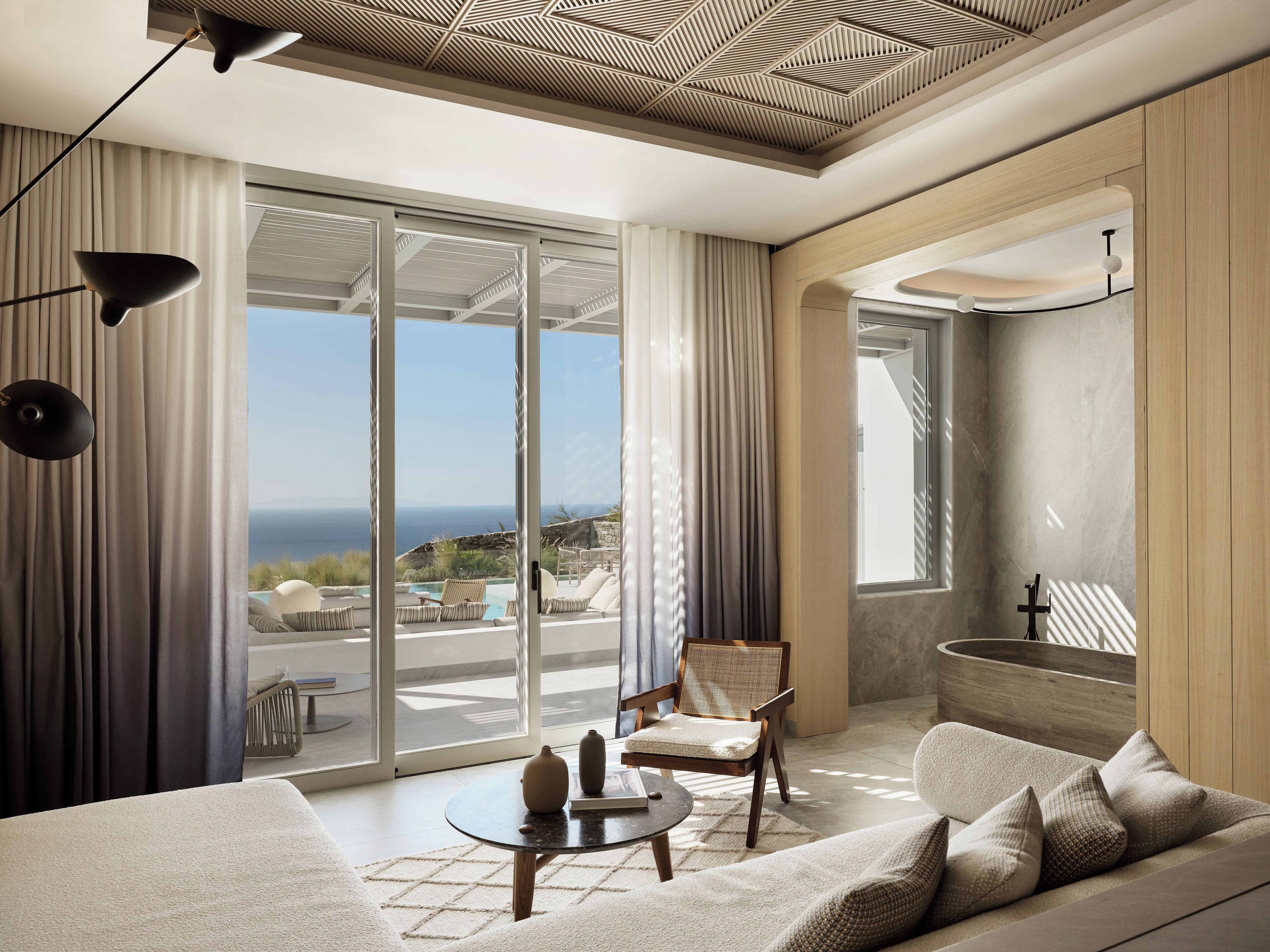 OMEGA 2 Bedrooms Residence with Private Pool & Sea View | Roupas de cama de algodão egípcio, roupas de cama premium