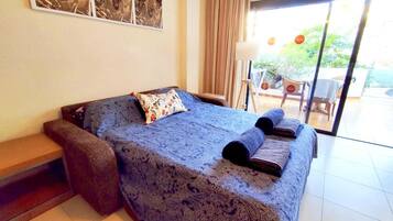 1 bedroom, iron/ironing board, free WiFi, bed sheets