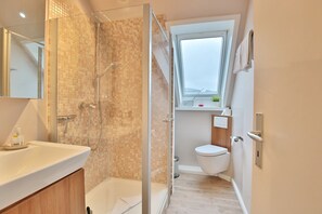 Regadera y secadora de cabello 