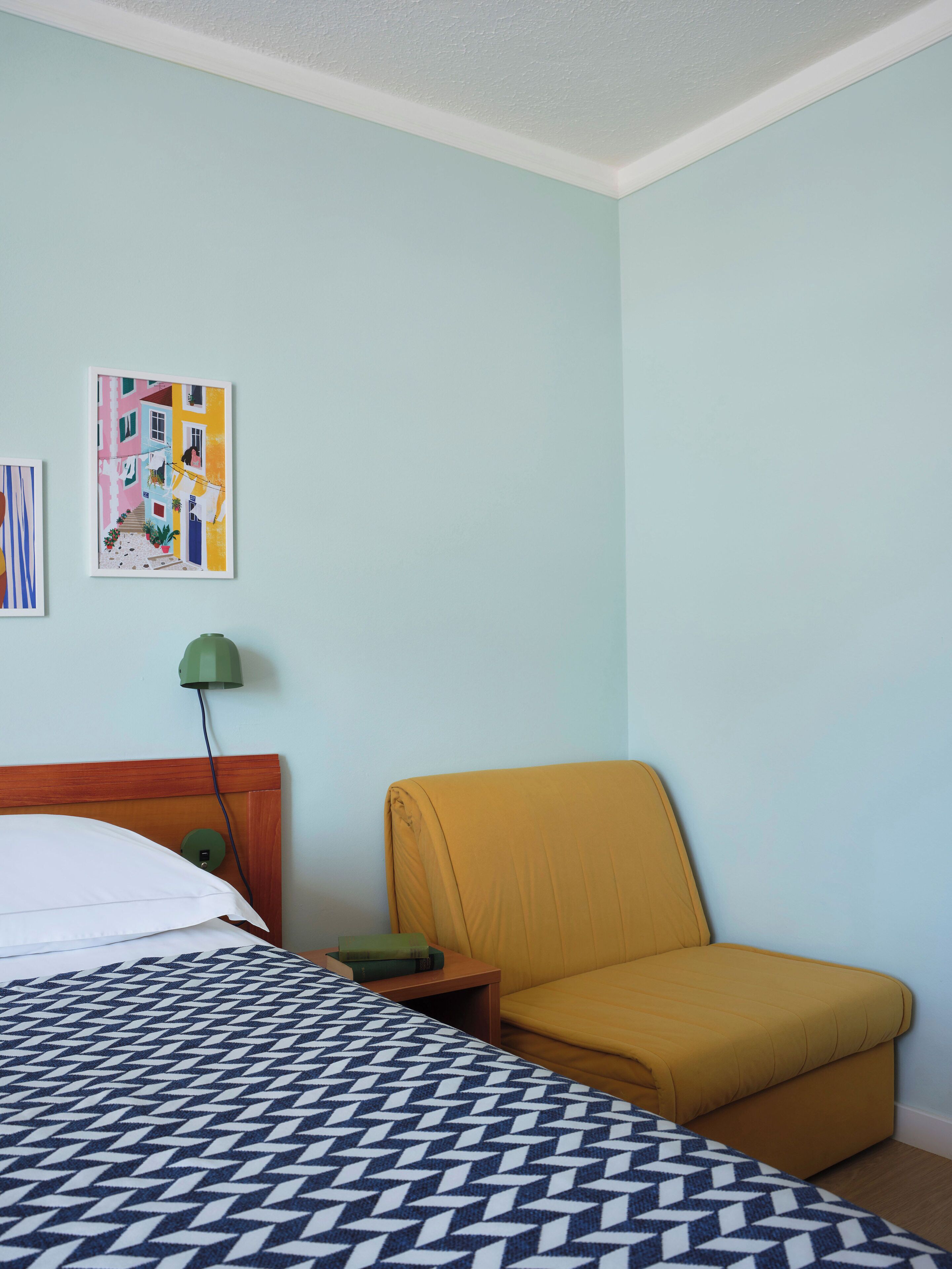 Twin Room + 1 18m² Sea View with Balcony | Työpöytä, ilmainen Wi-Fi