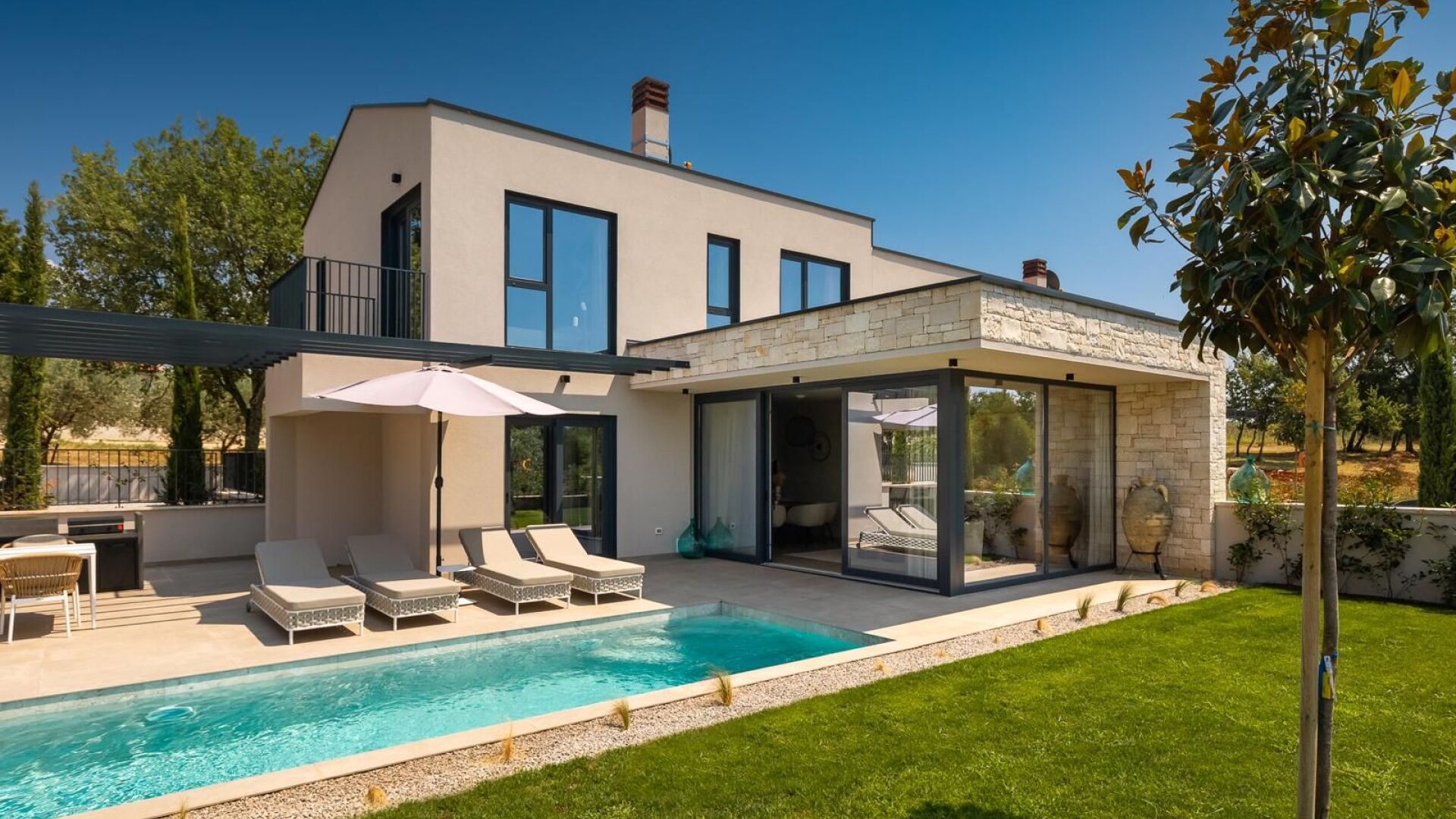 Piscine chauffée