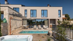 Una piscina climatizada