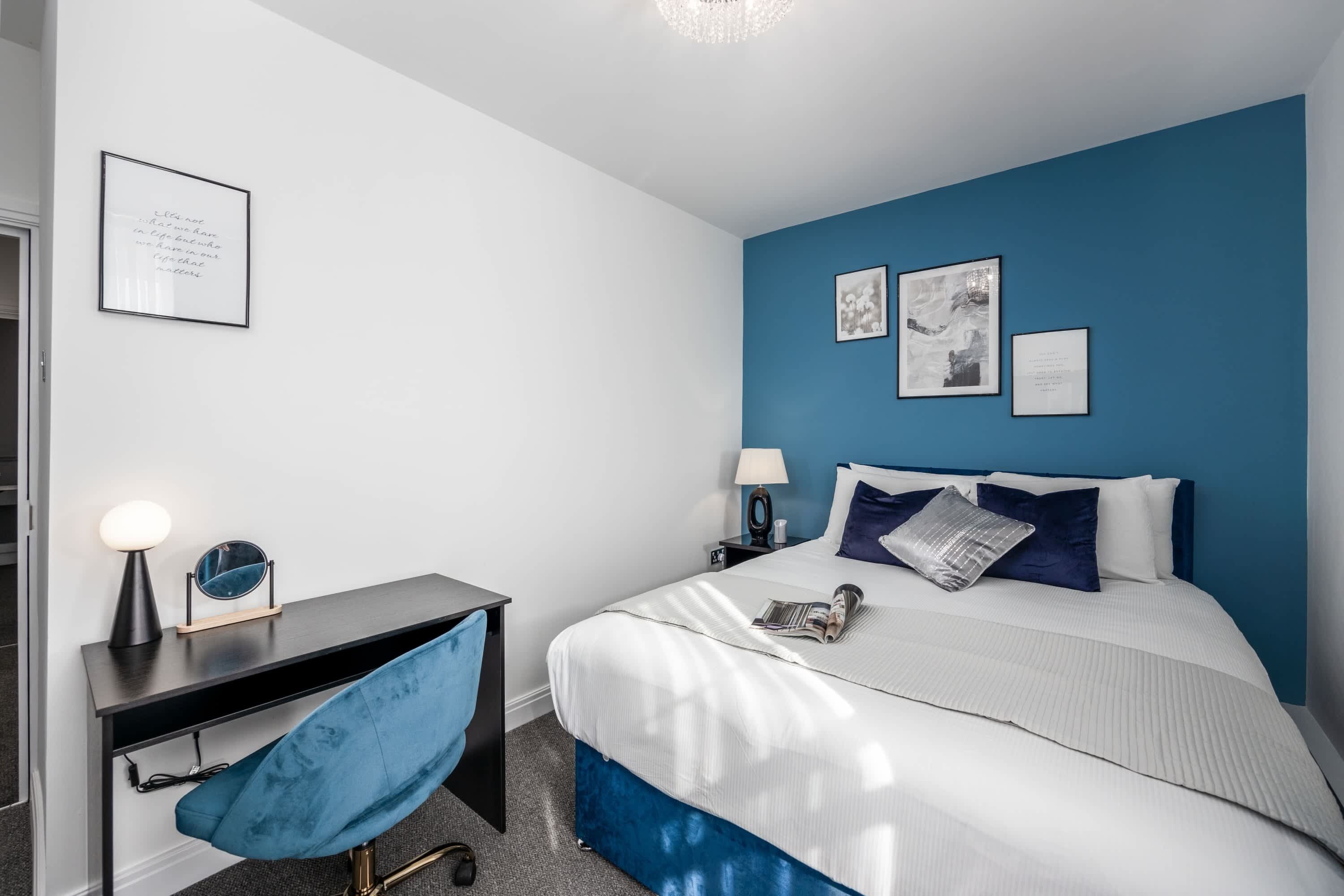 4 bedrooms, iron/ironing board, travel cot, WiFi