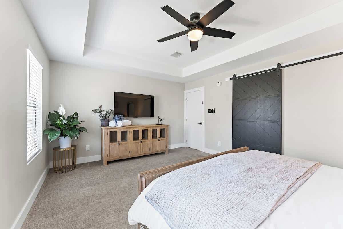 4 bedrooms, iron/ironing board, travel crib, WiFi