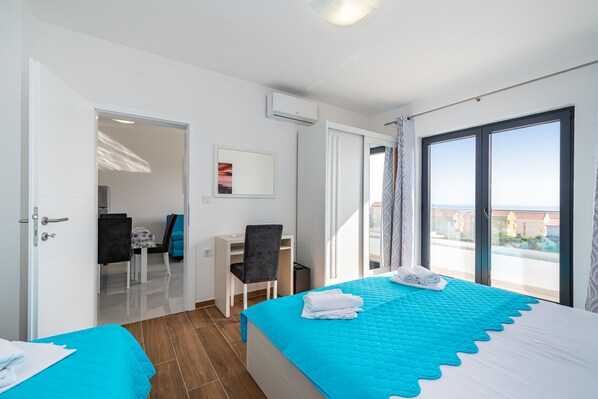 1 chambre, accès Internet, draps fournis