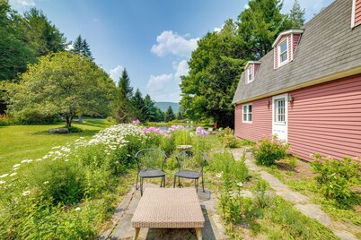 Fire Pit & On-site Pond: Wooded Walton Home!