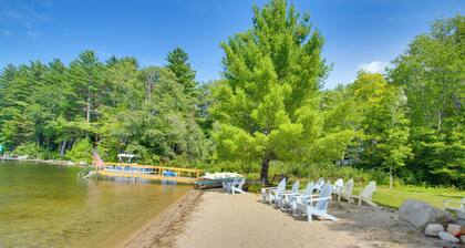 Panther Pond Cabin w/ 200 Ft Sand Beach & Dock!