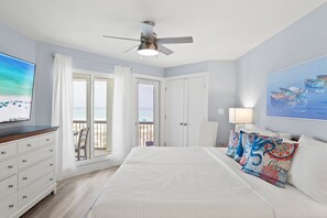 2 bedrooms, iron/ironing board, free WiFi, bed sheets - Sealoft 102 - Private Beachfront - 2025 Newly Renovated (Destin)