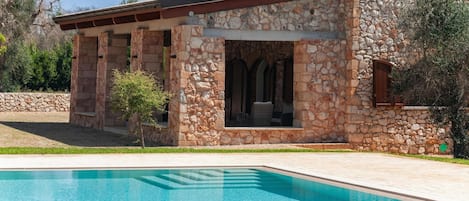 Villa Standard, plusieurs chambres, 2 salles de bains (Villa Salentina With Garden And Pool) | Piscine
