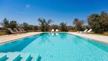 Villa Standard, 2 camere da letto, 2 bagni (Villa Salentina With Garden And Pool) | Piscina | Piscina stagionale all'aperto