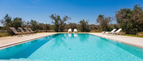 Standard-Villa, Mehrere Schlafzimmer, 2 Bäder (Villa Salentina With Garden And Pool) | Pool