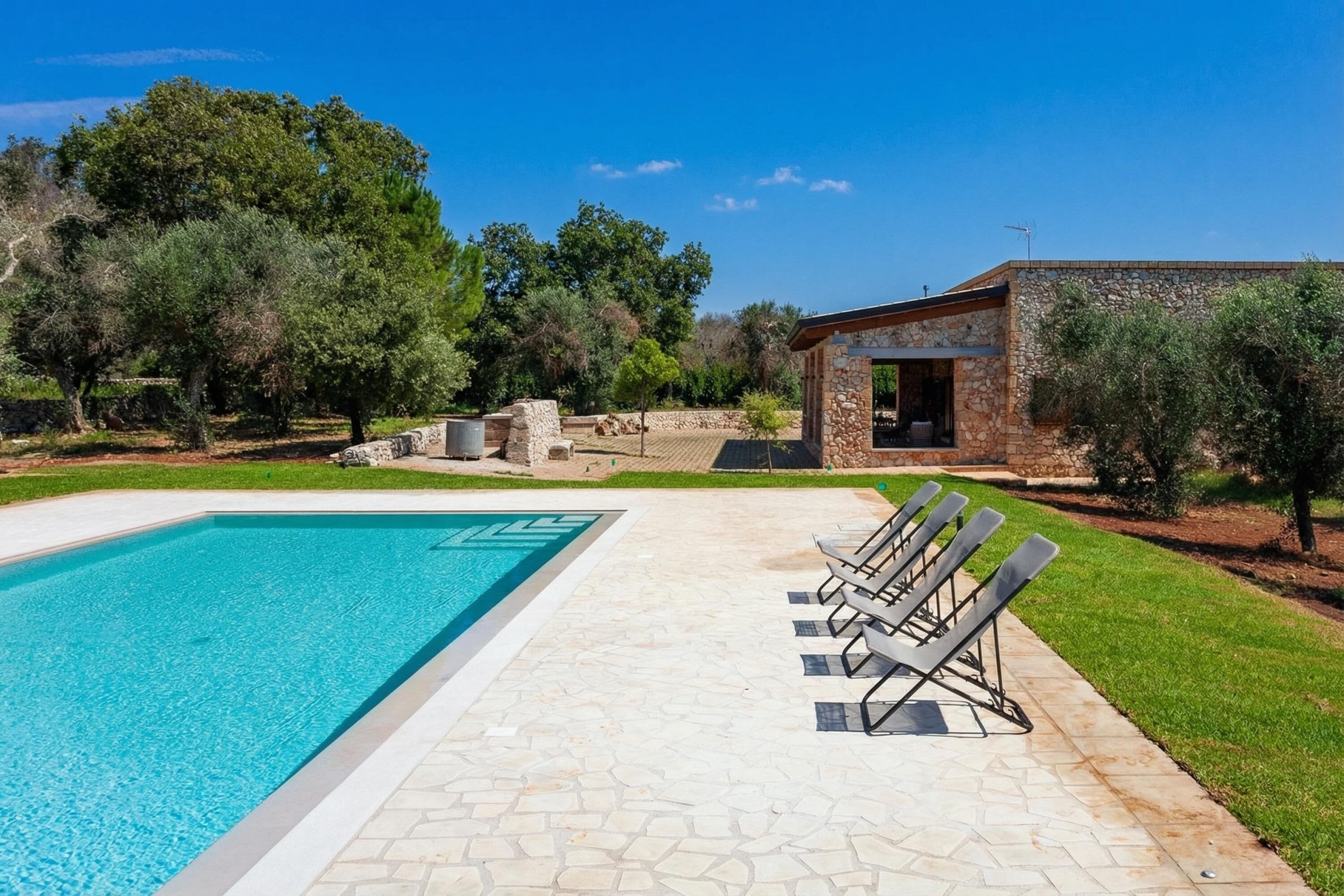 Standard Villa, Multiple Bedrooms, 2 Bathrooms (Villa Salentina With Garden And Pool) | Pool | Seasonal outdoor pool