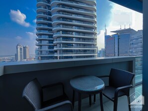 Apartment (1 Bedroom) | Balcony - Damac Dubai Mall Luxury 1B (Dubai)