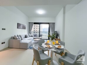 Leilighet (1 Bedroom) | Oppholdsrom