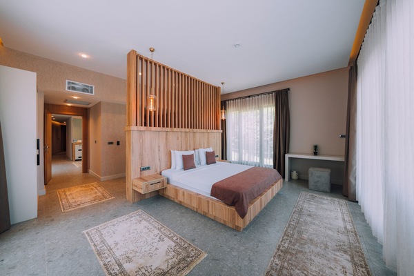 1 habitación, caja de seguridad en la habitación y cunas gratuitas