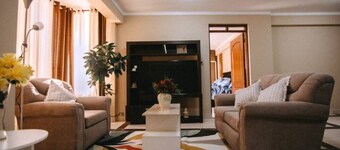 Beautiful and cozy apartment in a peaceful location. Great for families.