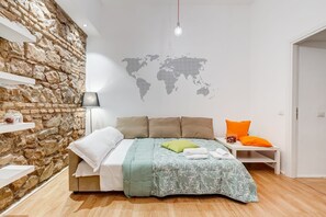 1 bedroom, iron/ironing board, WiFi, bed sheets - TRASTEVERE SUITE EXPERIENCE (Roma)