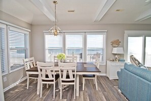Dining - Pier Pointe 1A3, Oceanfront Condo in Emerald Isle, NC! (Emerald Isle)