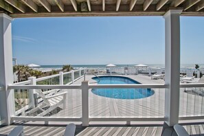 A heated pool - Pierless Too, Oceanfront House in Atlantic Beach, NC! (Atlantic Beach)