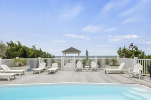 Una piscina riscaldata
