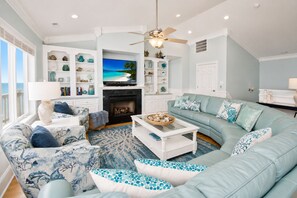 TV, fireplace, DVD player, table tennis