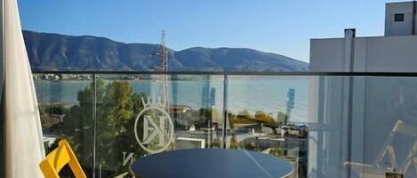 Chambre Double, balcon, vue mer | Balcon