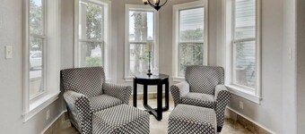 Family fun by the beach! 5500 sq ft with 5 BRs, 5 baths, game room, heated pool