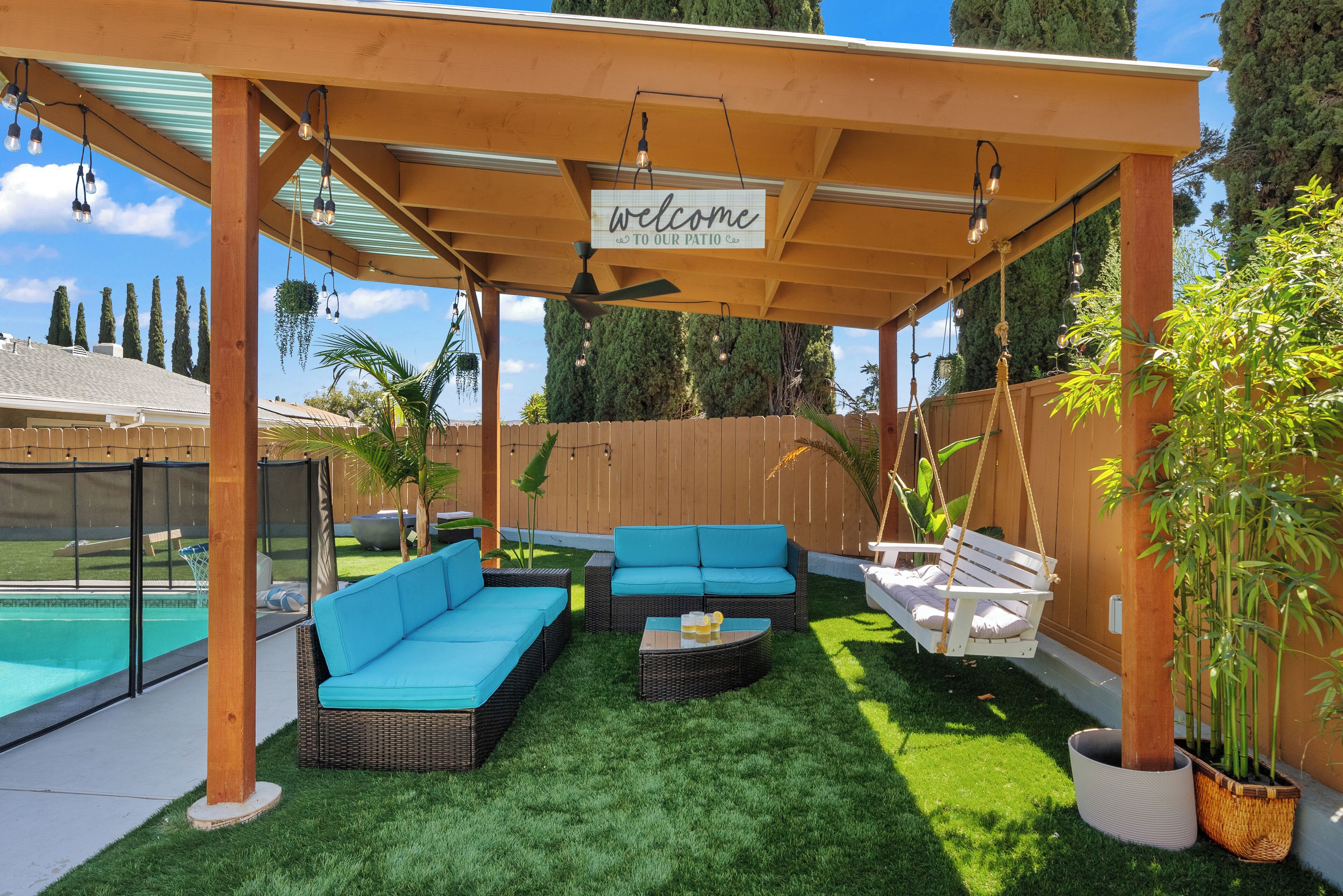 Enceinte de l’hébergement