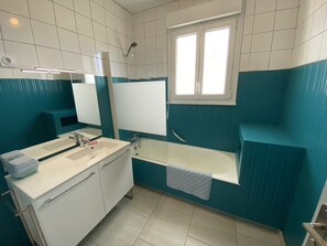 Towels, soap, toilet paper