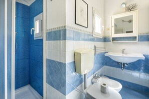 Shower, hair dryer, bidet, towels - Servi 39 - Innocenti (Firenze)