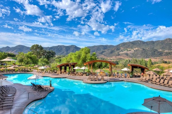 Pools And Mountain Views