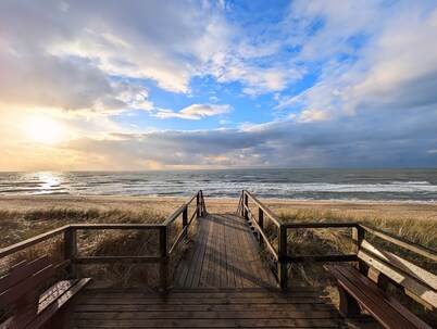 Vacation apartment between the dunes