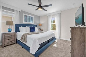 9 slaapkamers, een strijkplank/strijkijzer, wifi, beddengoed