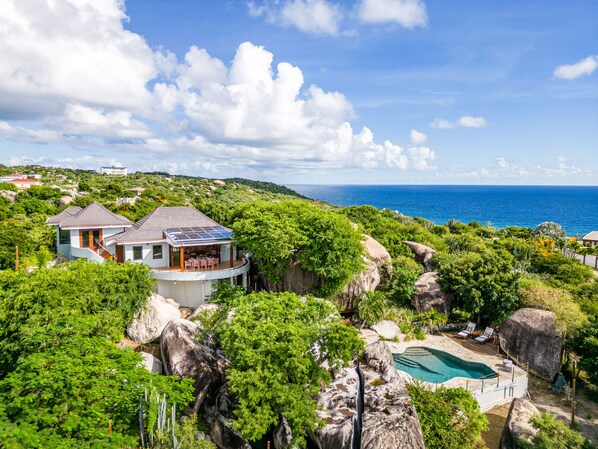 Pool - Indigo Hill - VIEWS! SUNSETS! POOL! Newly Renovated (2023) and modern amenities. (Virgin Gorda)