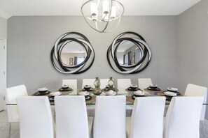 Dining - Last Minute Disney! Private Pool, Hot Tub, Game Room & Themed Bedrooms. Book Now! #16282 (Orlando)