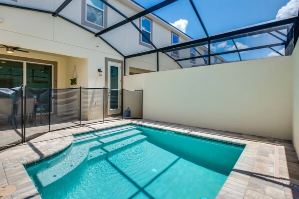 Piscine chauffée