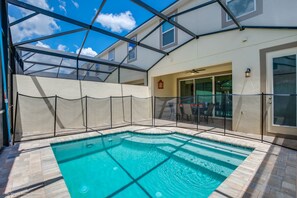 Piscine chauffée