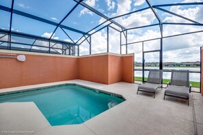 Una piscina climatizada