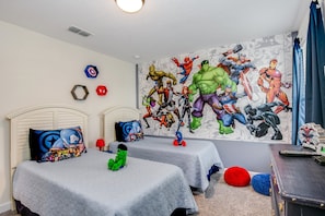 5 bedrooms, iron/ironing board, WiFi, bed sheets - Last Minute Disney! Private Pool, Hot Tub & Themed Bedrooms. Book Now! #26672 (Orlando)