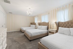 9 bedrooms, iron/ironing board, WiFi, bed sheets