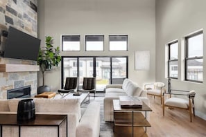 Televisie en een kantoor