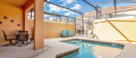 Una piscina climatizada